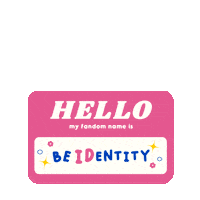 Fandom Hello Sticker