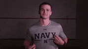 Navy Squash GIF by Navy Athletics