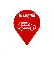 PizzaHutRO pizza skate location pin Sticker