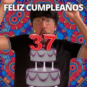 ¡Feliz 37.º cumpleaños!