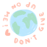 give up love Sticker