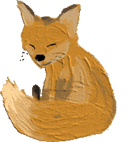 Fox Sticker