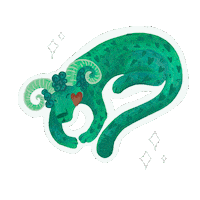 Horoscope Aries Sticker by Maira Peralta