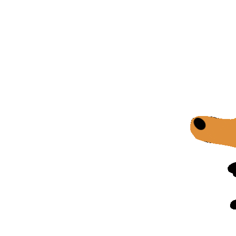 Illustration Fox Sticker