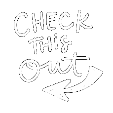 Arrow Check This Out Sticker by CallieRian