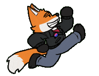 Dance Running Sticker