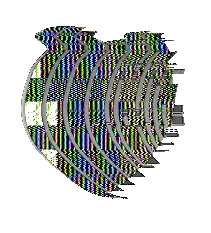 Glitch Emoji Sticker by #BASILIO