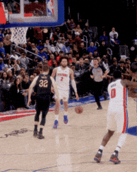 Nba Dunk GIF by Detroit Pistons