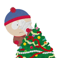 Stan Marsh Christmas Sticker by South Park