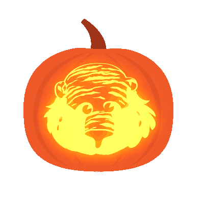 Halloween Au Sticker by Auburn University