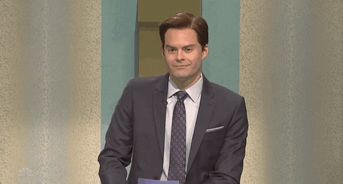Bill Hader Smh GIF by Saturday Night Live