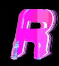 Glitch Alphabet GIF by #BASILIO