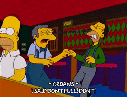 homer simpson pain GIF
