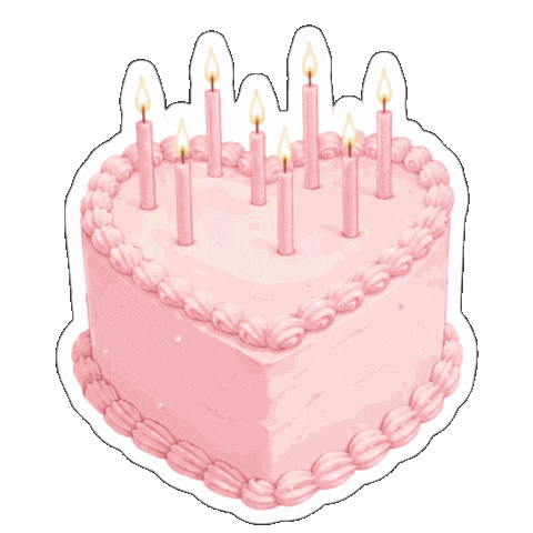 Happy Birthday Cake Sticker by NZ Collab