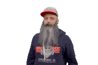 Beard Amsterdam Sticker by Superfurry.nl