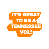 Tennessee Volunteers Vols Sticker by UT Knoxville