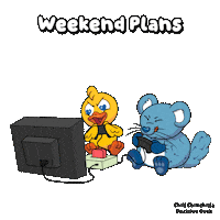 Saturday Morning Weekend Sticker by VeeFriends