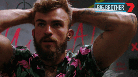 Stressed Big Brother GIF by Big Brother Australia