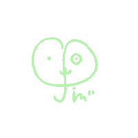 Jin 진 Sticker