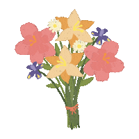 Flower Love Sticker