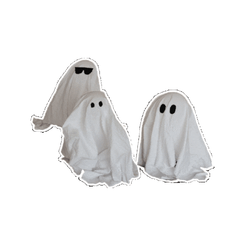 Halloween Ghost Sticker by Rick Rack Textiles