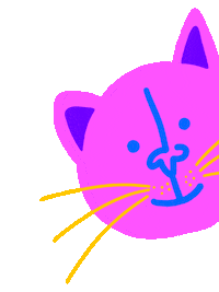 Cat Tounge Sticker by selinapacktaus