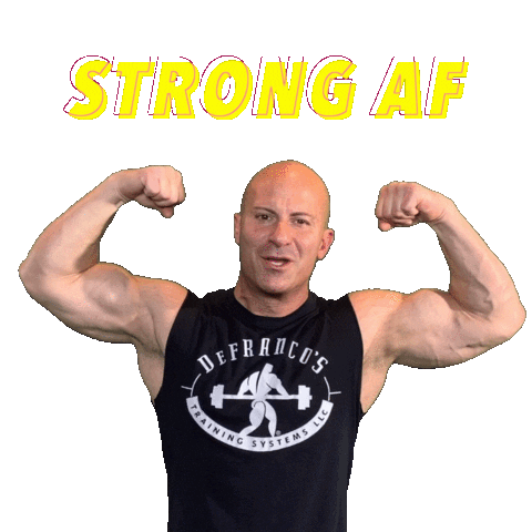 Strongaf Sticker by Joe DeFranco