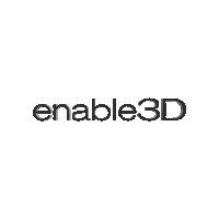 ENABLE3D 3d enable enable3d fabelhaft ventures Sticker