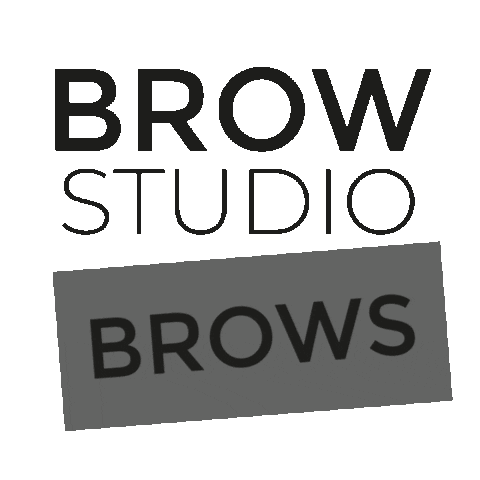 BROWSTUDIO giphyupload eyebrows brows eye brows Sticker