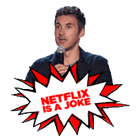 Netflix Jokes Sticker by Mark Normand