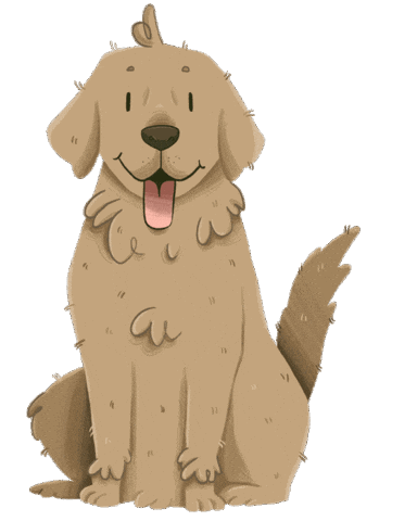 Dog Hund Sticker by NEKTON GmbH