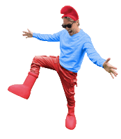 Redboots Sticker by SocialGifjes