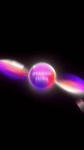 Abstract Gradient Shine Opener