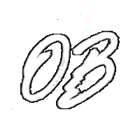 Sticker Ob Sticker by Or Barak