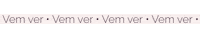 Letreiro Ver Sticker