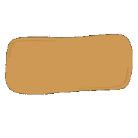 alotandacouple yellow shape mustard rectangle Sticker