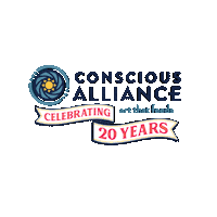 Celebrating Sticker by Conscious Alliance