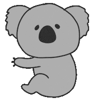 Hold Koala Sticker