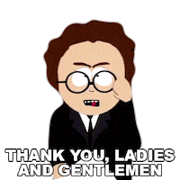Thank You Sticker by South Park