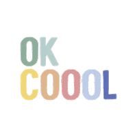 Okcool Sticker by Papier Patate