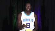 basketball wink GIF by Charlotte Hornets
