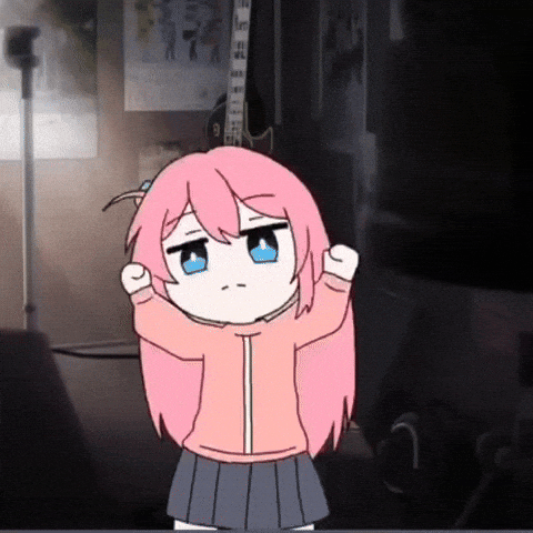 Bocchi Lonely Dance GIF