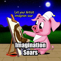 Creativity Wisdom GIF by The Pigasso