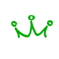 DabGreen green queen smoke king Sticker