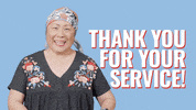 Memorial Day Thank You GIF by StickerGiant