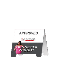 Dennettawrightrealtor richmond DEN fathom realty richmond va Sticker