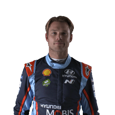 andreas mikkelsen hyundai Sticker by FIA World Rally Championship
