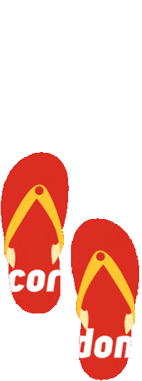 Flip Flop Summer Sticker by Corendon