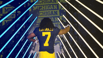 Go Blue Michigan Football GIF by Michigan Athletics