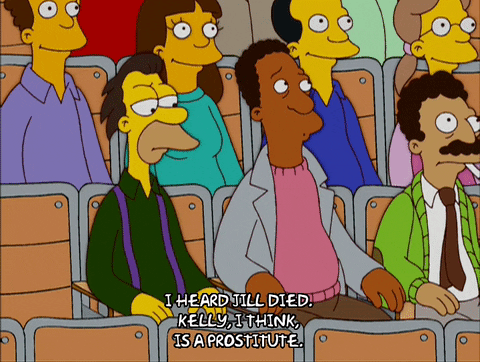 Disappointed Season 17 GIF by The Simpsons